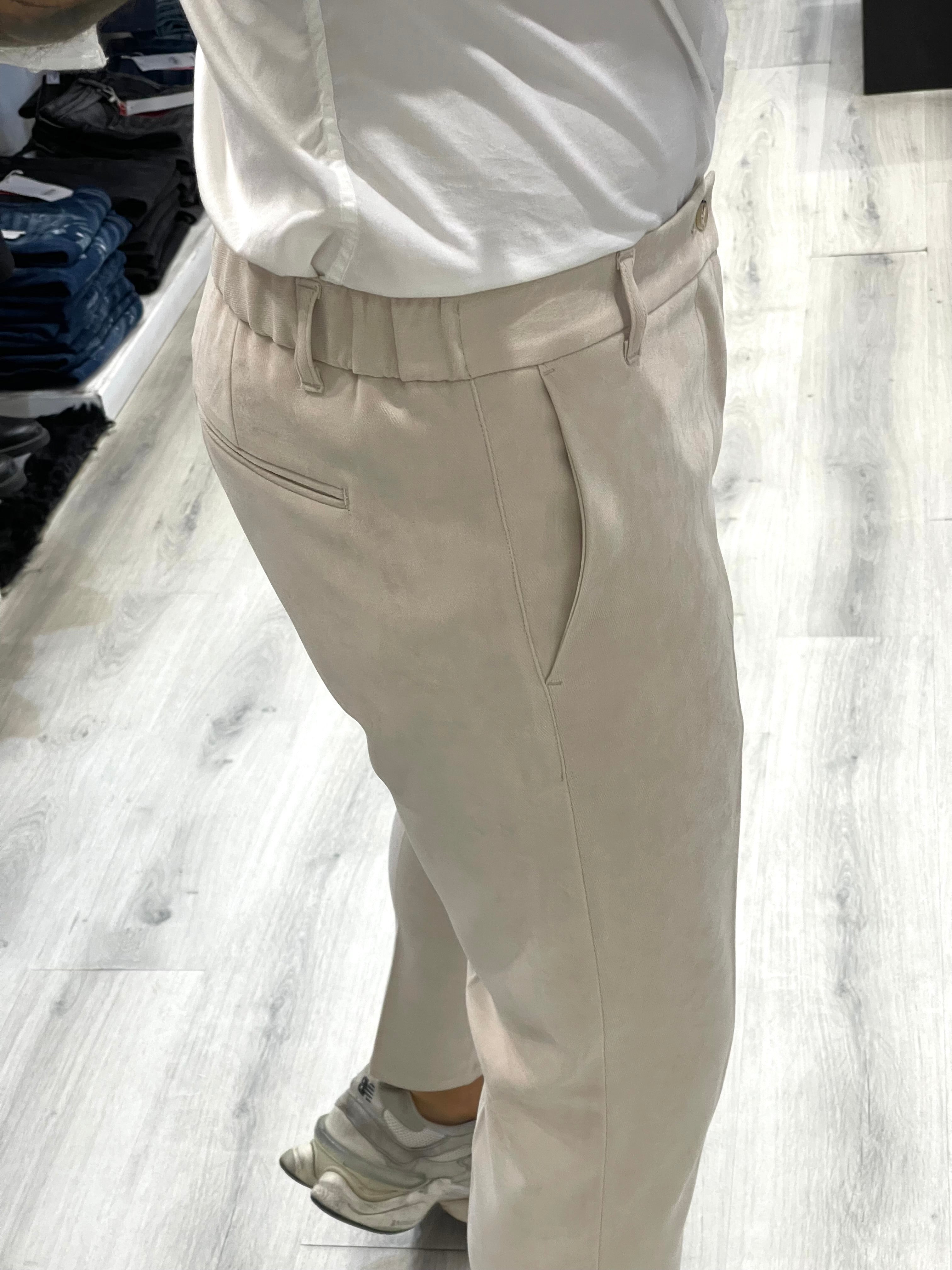 Pantalaccio Sartoriale in velluto liscio