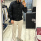 BOMBER IMPERMEABILE Pesante con bottoni e Zip