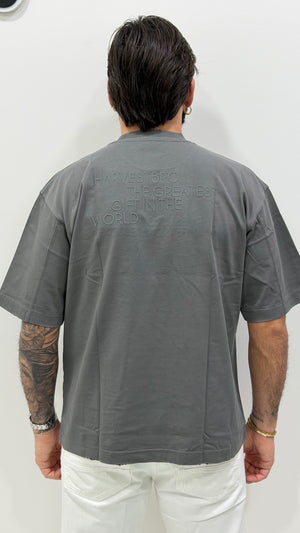T shirt in cotone - Life in Uniyelding