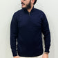 Maglione mezza ZIP