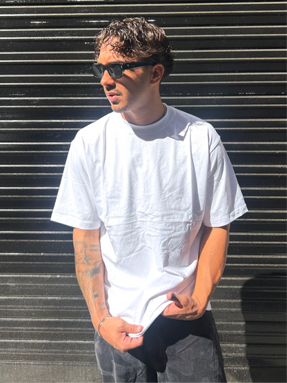 T shirt Over Cropped in 100% cotone