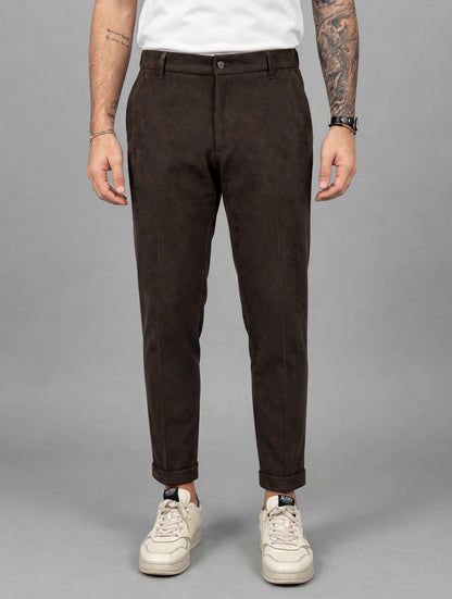 Pantalaccio Uomo In Velluto Liscio - Baronale35