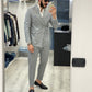 Robe rayée MIAMI - Gris