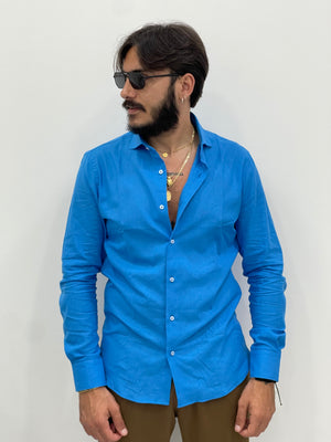 Camicia 100% Lino ZANZIBAR sartoriale