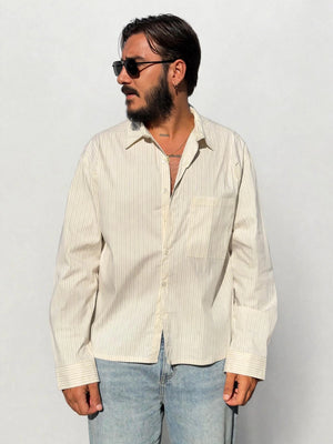 Camicia over in cotone