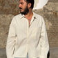 Camicia over in cotone