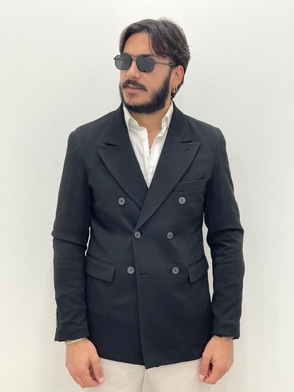 Chaqueta sastre nido de abeja - Cruzada