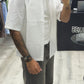 Camicia mezzamanica con taschino