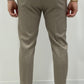 Pantalon ample de tailleur avec élastique complet à la taille et lien P/E 2026