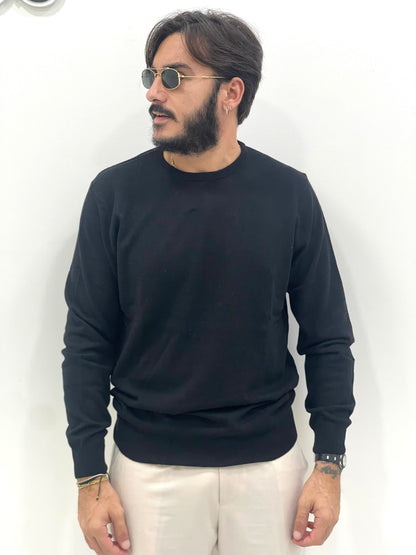 Maglioncino sartoriale in misto lana italiana