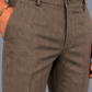 Pantalone sartoriale Tessuto spigato con mezzoelastico
