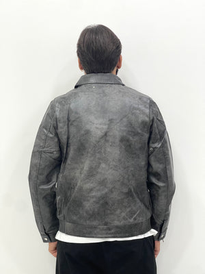 Jacket NIZZA in ecopelle marmorizzata