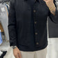 Jacket in cotone con bottoni in osso