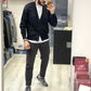 Cardigan OXFORD in cotone
