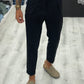 Pantalone sartoriale LUXURY con doppia fibbia laterale