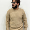 Maglione BASIC Slimfit - Beige