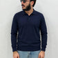 Polo manica lunga in 100% filo italiano