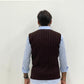 Gilet trama treccia