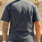 T shirt in cotone - effetto marmo