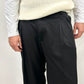Pantalone sartoriale Arme fondo largo e doppia pence