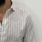 Camicia in 100% Lino riga piccola - Messico