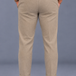 Pantalone sartoriale Tessuto spigato con mezzoelastico