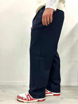 Pantalone sartoriale Arme fondo largo e doppia pence