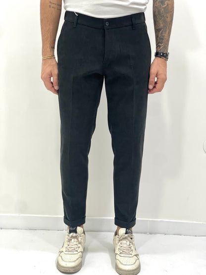 Pantalaccio in velluto liscio