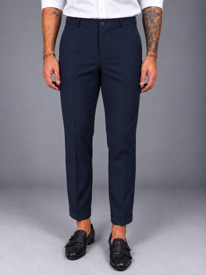 Pantalone sartoriale SEBETO con mezzoelastico