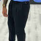 Pantalone sartoriale LUXURY con doppia fibbia laterale