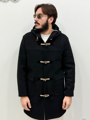 Montgomery in lana sartoriale con cappuccio