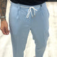 Pantalon ample de tailleur - Bleu ciel
