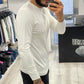 Maglioncino sottile basic - Bianco