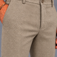 Pantalone sartoriale Tessuto spigato con mezzoelastico