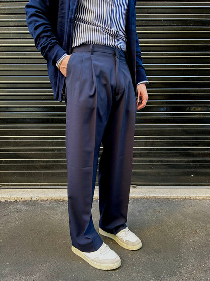 Pantalone fondo largo con pence - ARME