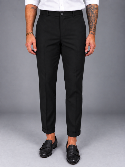 Pantalone sartoriale SEBETO con mezzoelastico