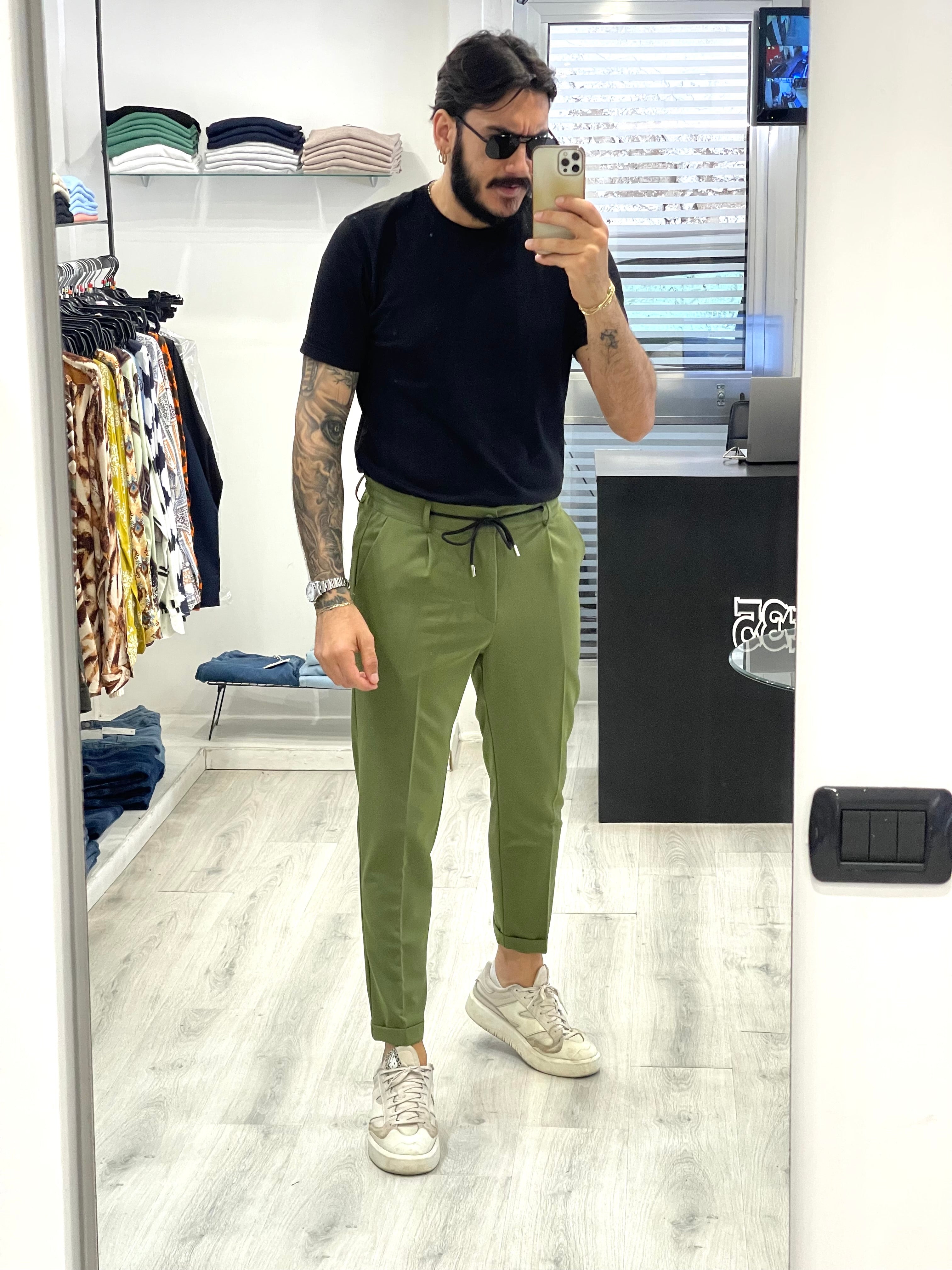 Pantalaccio sartoriale - VERDE