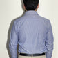 Camicia sartoriale in cotone Rigo stretto
