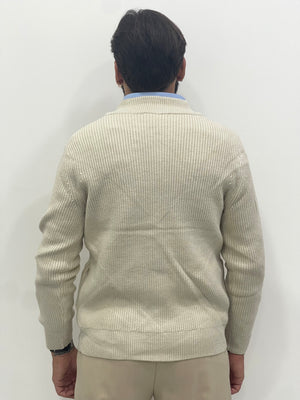 Maglione LONDON con zip