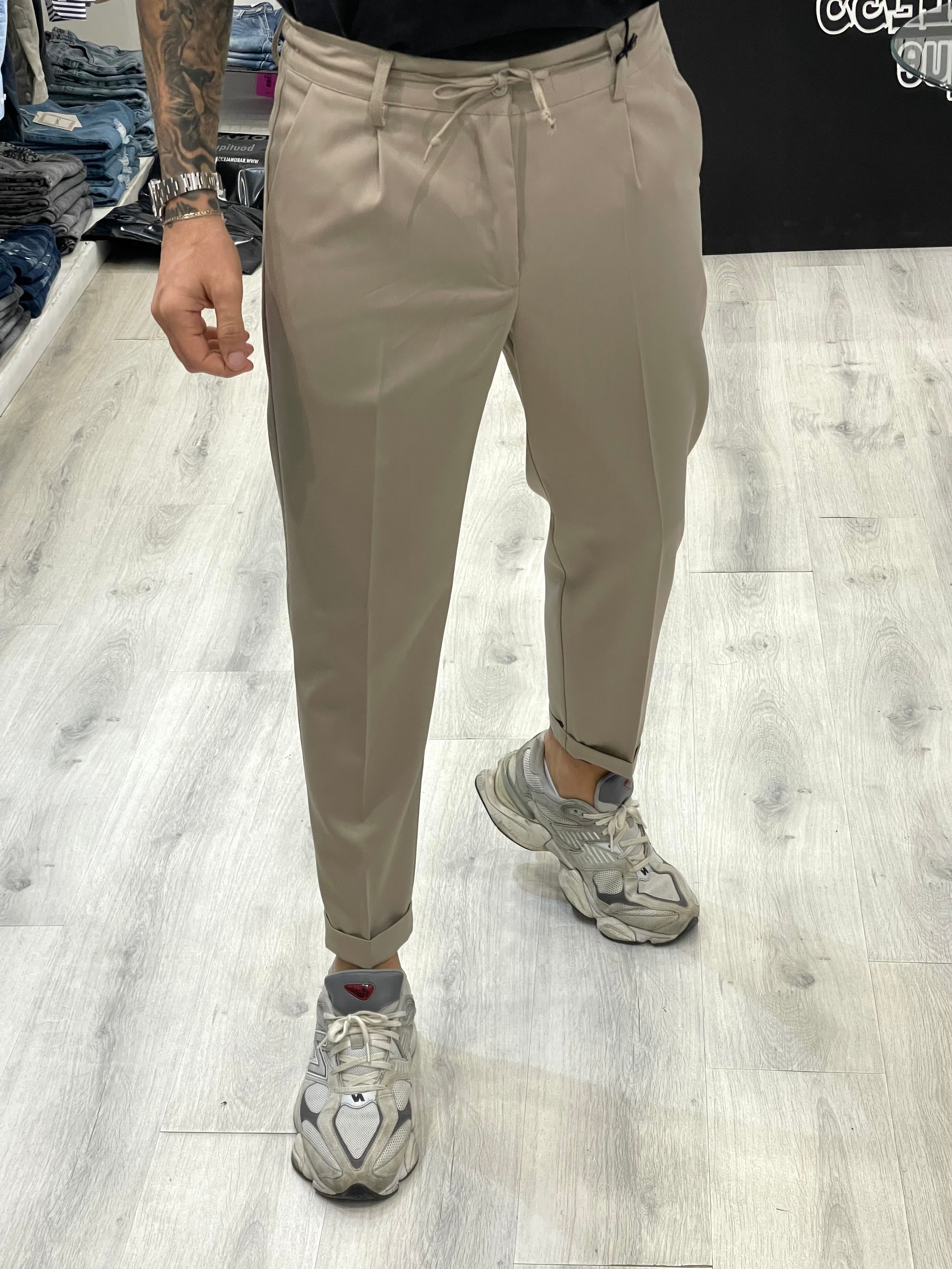 Pantalaccio COPENAGHEN con laccetto - FW24/25 - Beige