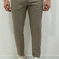 Pantalon ample de tailleur avec élastique complet à la taille et lien P/E 2026