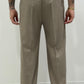 Méga Pantalon Palazzo COUPE LARGE sartorial avec élastique complet à la taille et cordon P/E 2026