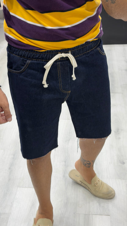 Bermuda Pantalaccio in jeans taglio vivo