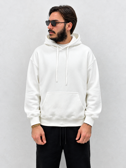 FELPA MÖRE CON CAPPUCCIO COTONE INTERNO PILE