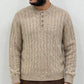 Maglione Serafina effetto treccia