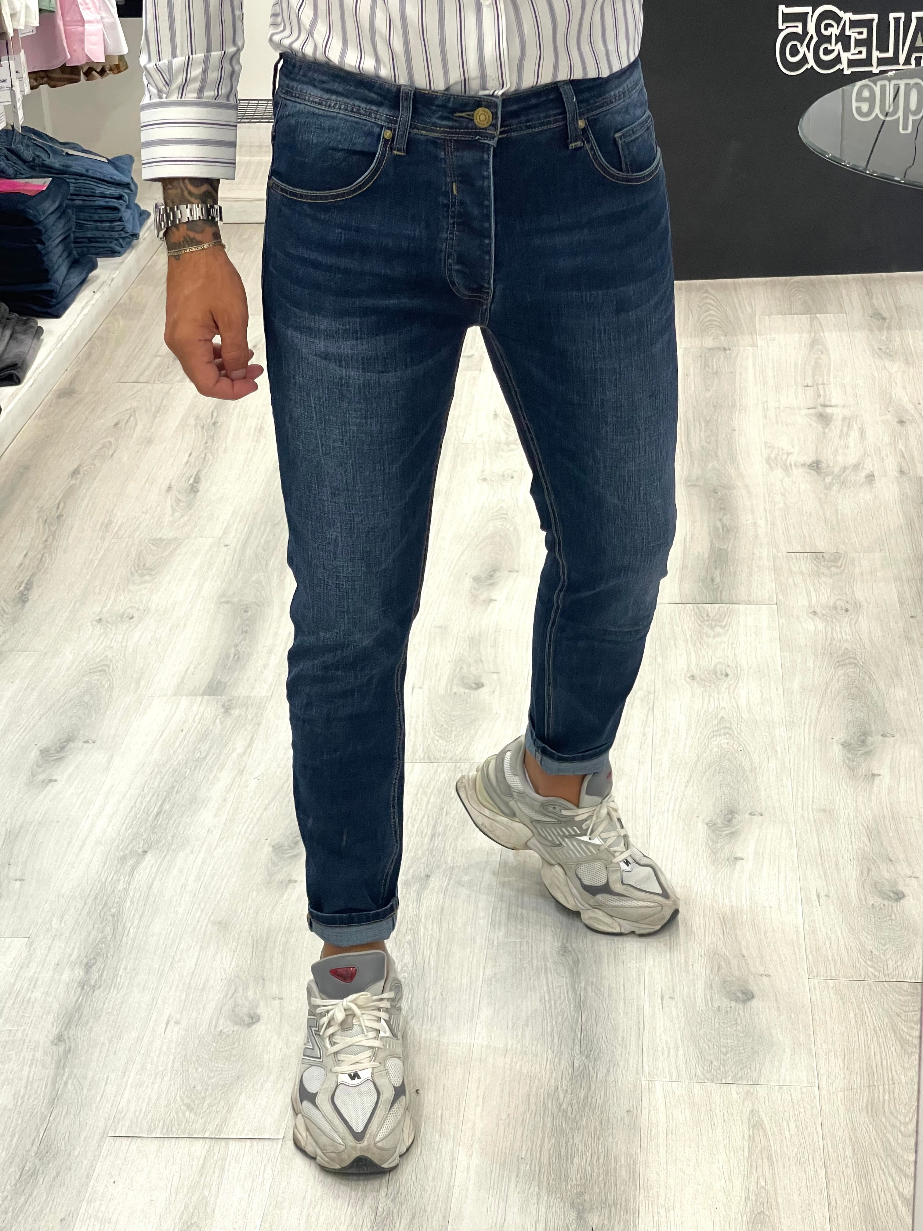 Jeans Denim blu - Slimfit