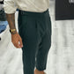Pantalone sartoriale LUXURY con doppia fibbia laterale