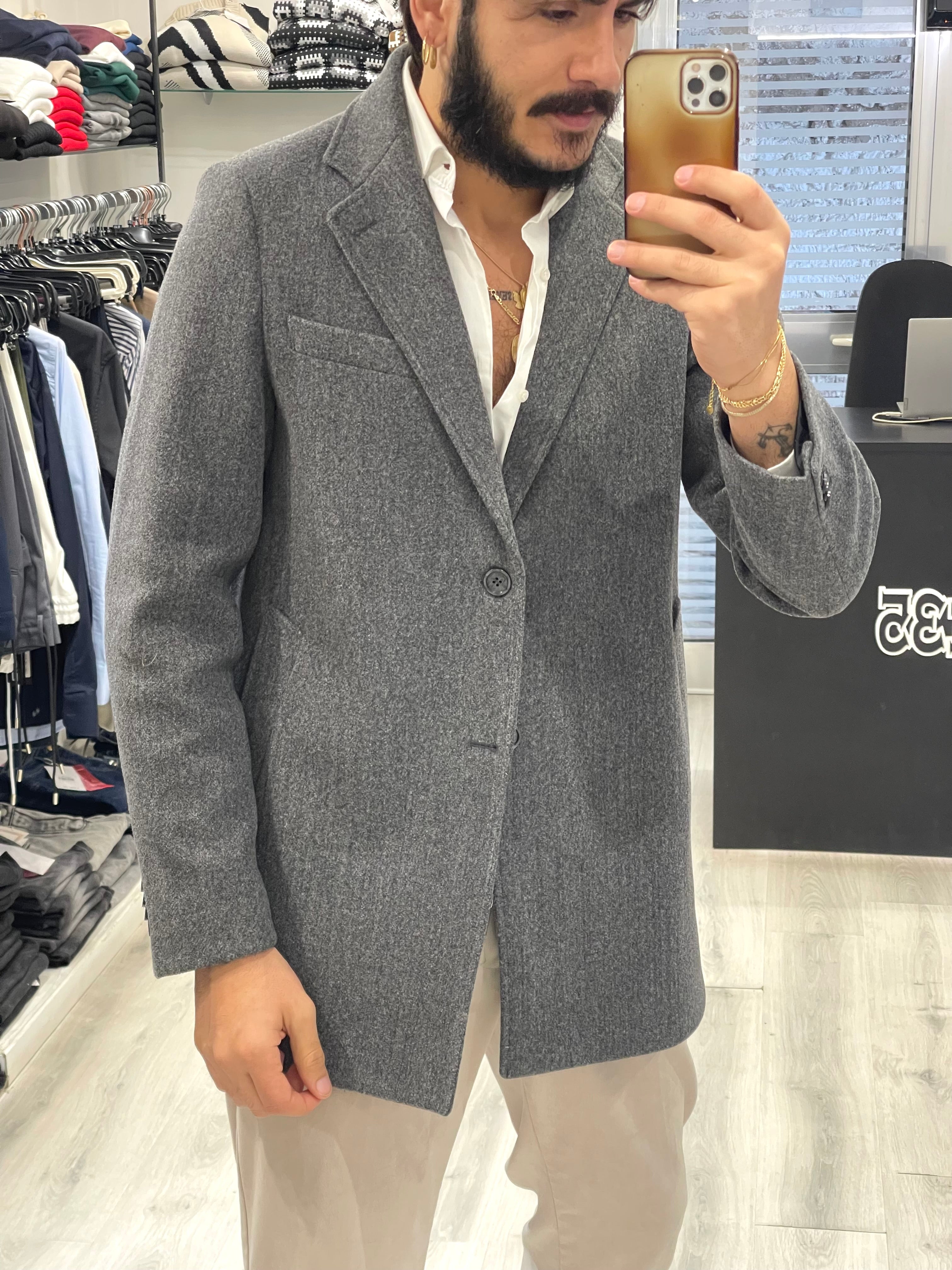 CAPPOTTO sartoriale BARONETTO - 2 bottoni