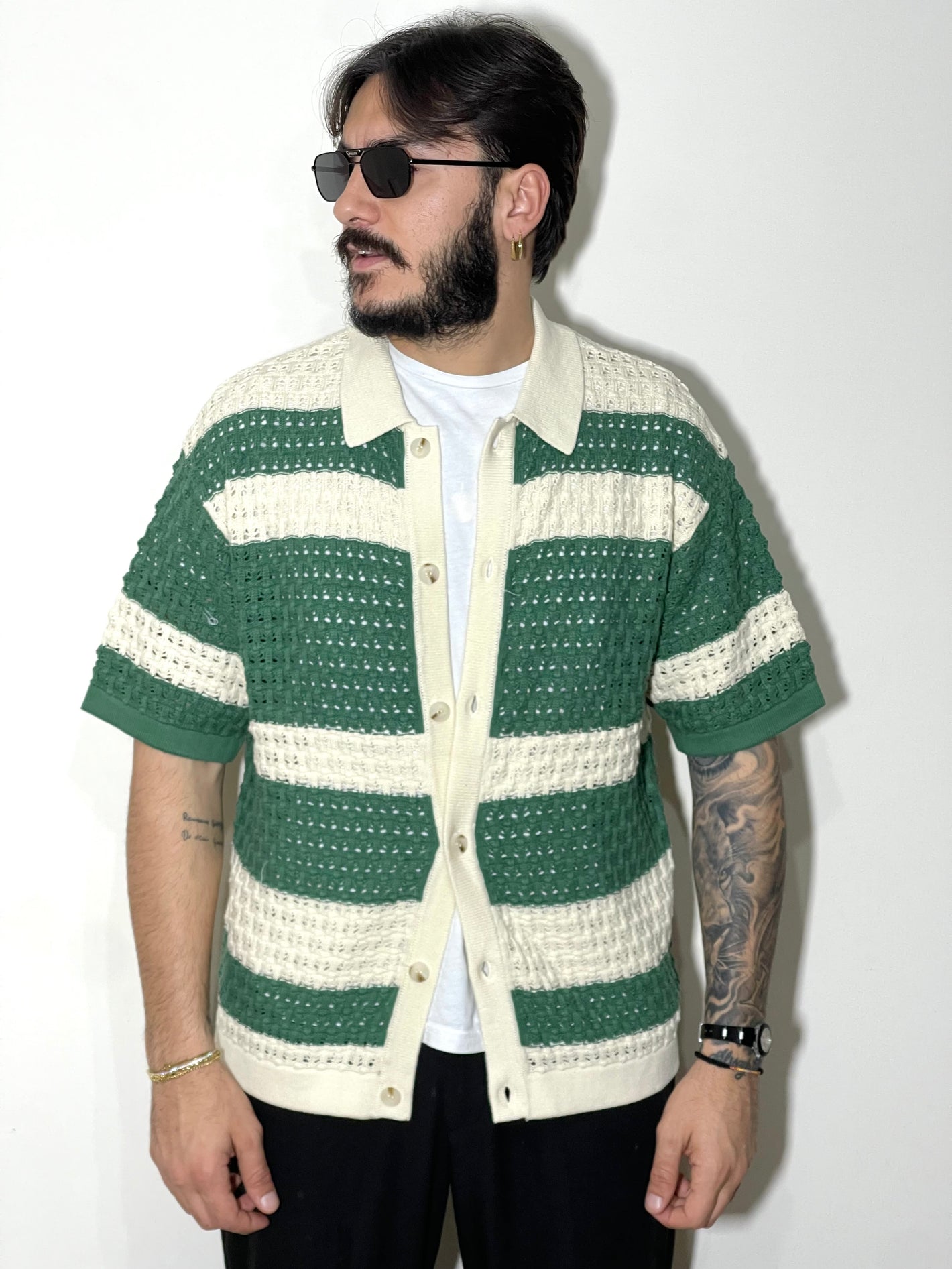 Polo Cardigan TYPE in maglina