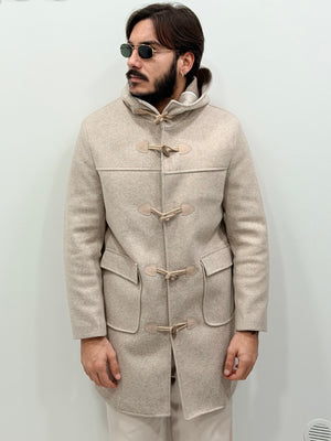 Montgomery in lana sartoriale con cappuccio